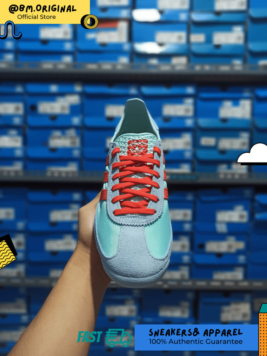 Adidas SL 72 OG Semi Flash Aqua Bright Red Clear Sky JH7397