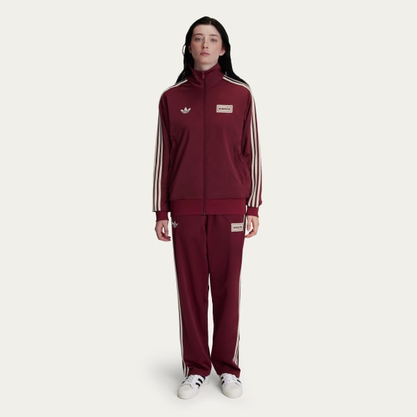 Adidas x Oasis Tour Firebird Track Top Noble Maroon KK9133