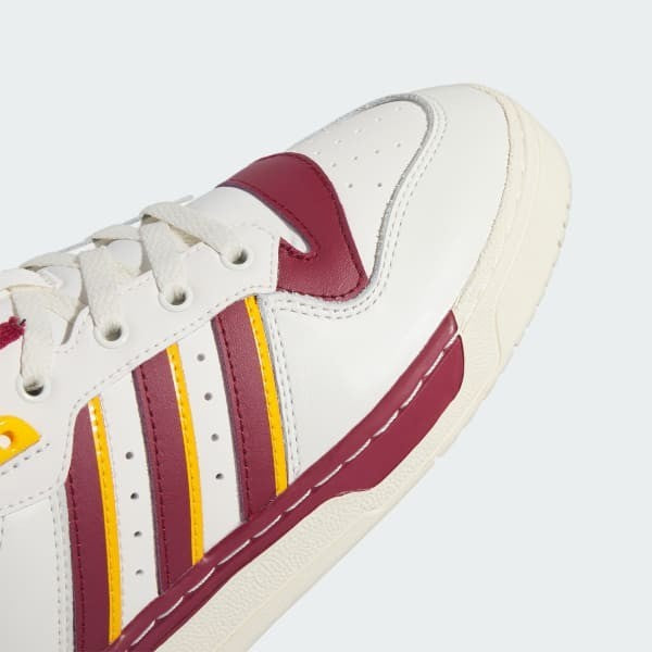 Adidas Rivalry Low 86 Cloud White Team Coll Burgundy 2 IE7159