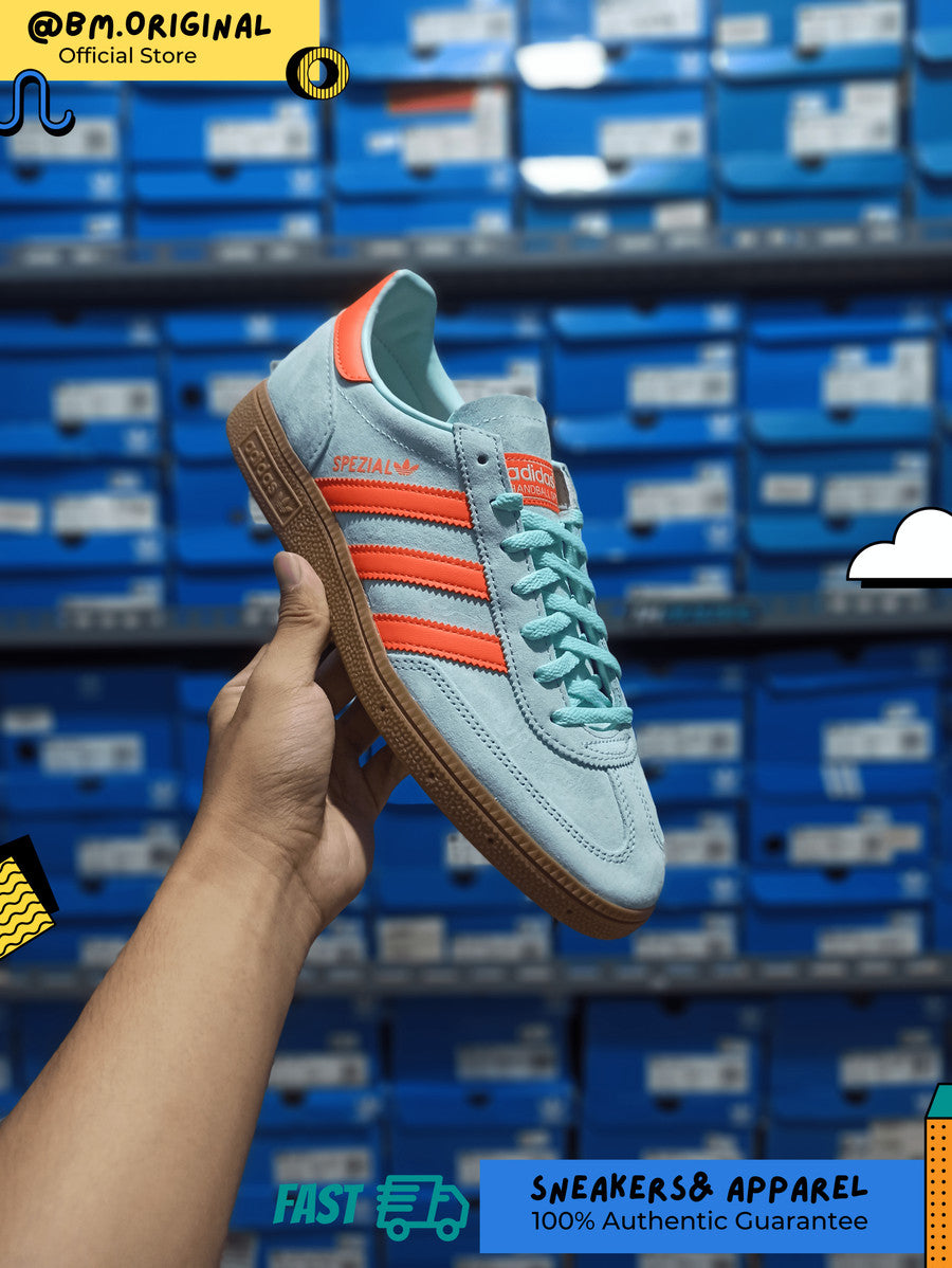 Adidas Spezial Handball Semi Flash Aqua Impact Orange Gum IH5374