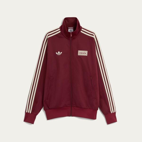 Adidas x Oasis Tour Firebird Track Top Noble Maroon KK9133