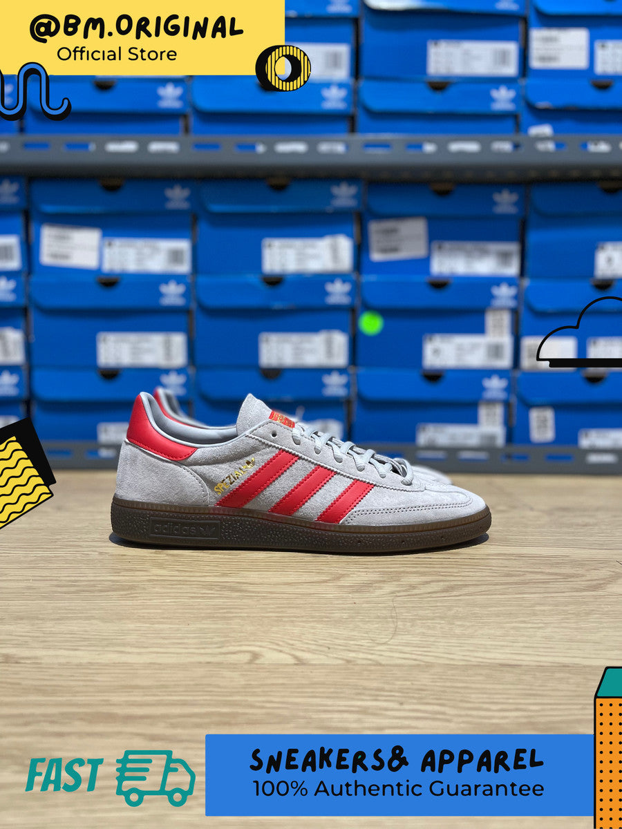 Adidas Spezial Handball Grey Red Gold Metallic EF5747