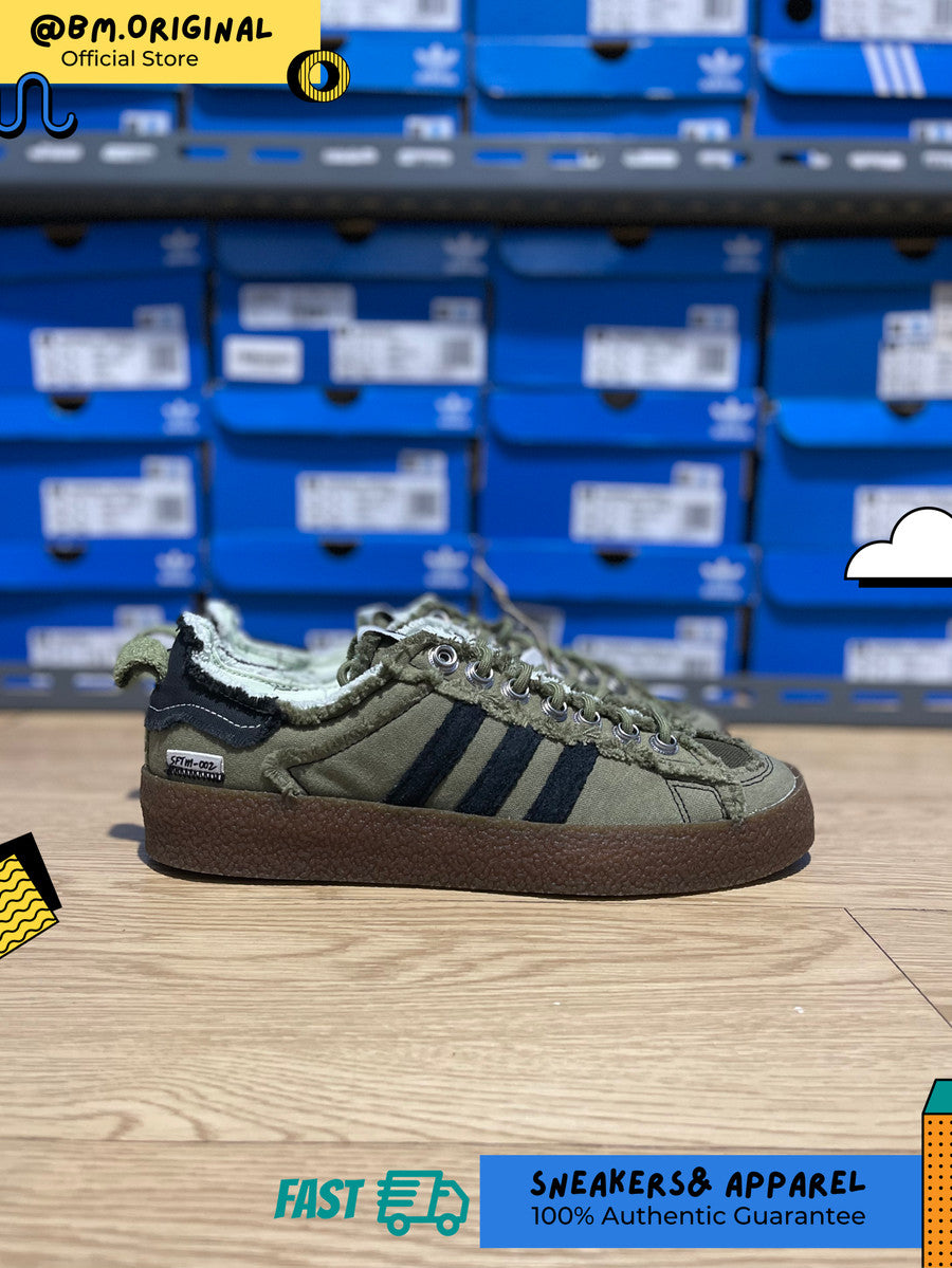 Adidas Campus 80s SFTM Focus Olive Core Black Gum ID4792