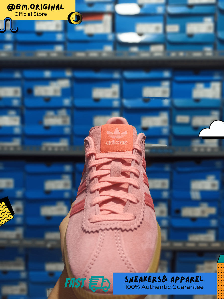 Adidas Bermuda Semi Pink Spark Preloved Scarlet Gum IH0302