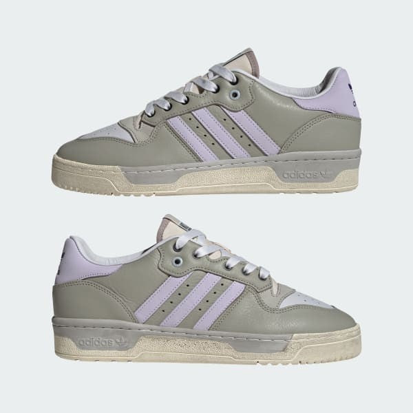 Adidas Rivalry Low x Nice Kicks Grey Two Dash Grey Cream White IH2597
