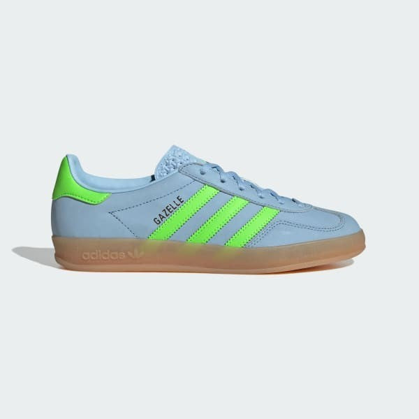 Adidas Gazelle Indoor Clear Sky Solar Green Gum JI1372