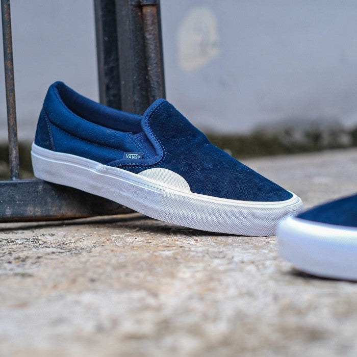 Vans Slip On Pro Rubber Dress Blue White