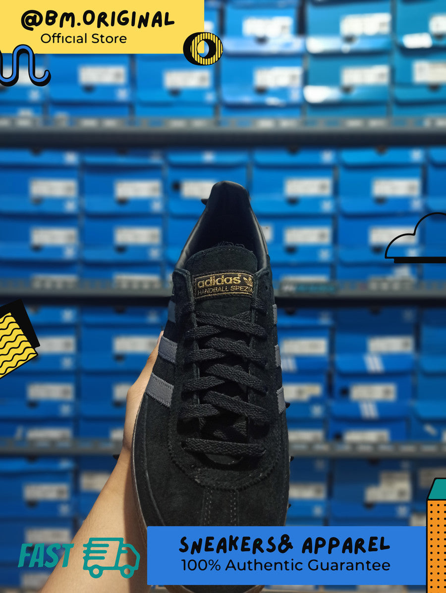 Adidas Spezial Handball Black Grey Gold Exclusive ORIGINAL