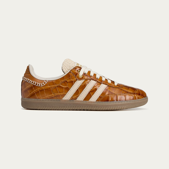 Adidas Samba x Wales Bonner Croc WB Supplier Colour Wonder White Night Brown JH9826