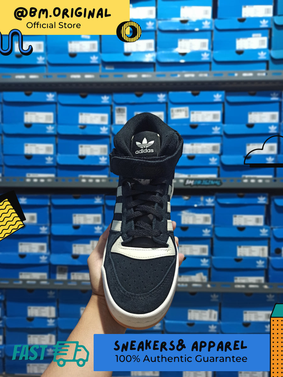 Adidas Forum Mid Core Black Cream White Gum FZ6252
