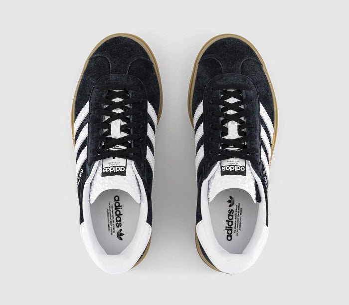 Adidas Gazelle Bold Black White Gum IE0876