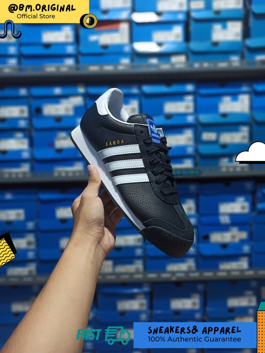 Adidas Samoa Core Black Cloud White Gold Metallic 019351