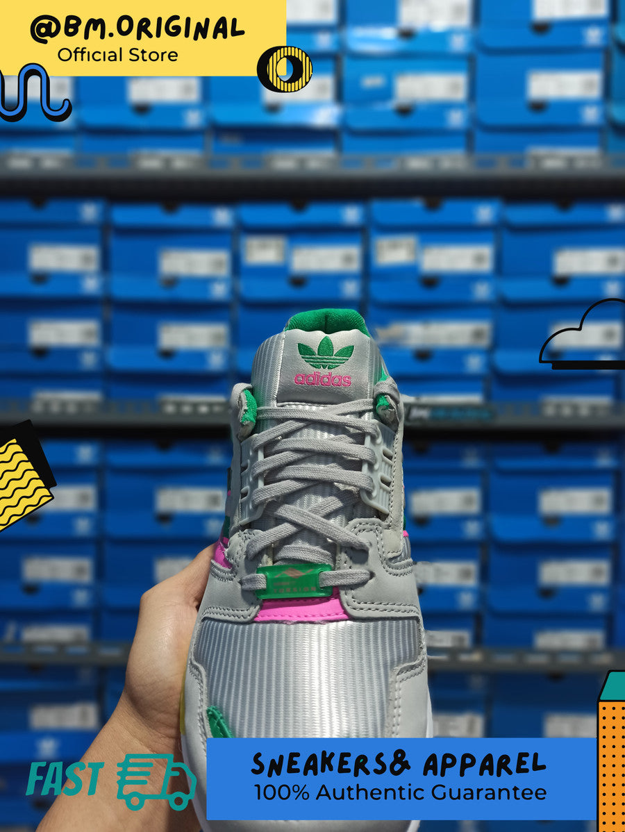 ADIDAS ZX 8000 Grey Two Court Green Screaming Pink IG3076