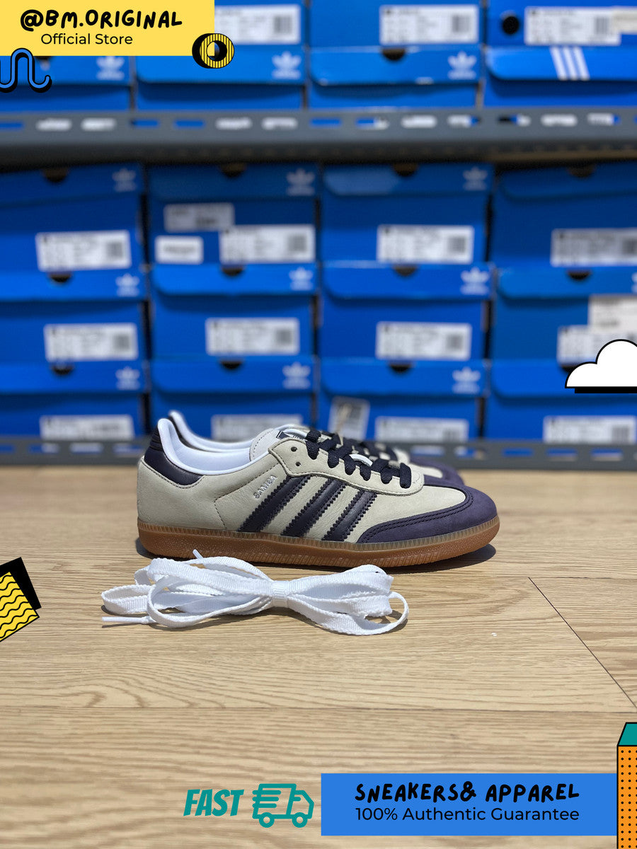 Adidas Samba OG Putty Grey Aurora Black Silver Metallic IE5835 – BM STORE  ORIGINAL FOOTWEAR