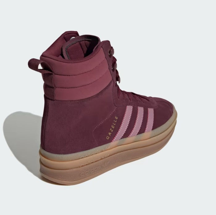 Adidas Gazelle Boot Maroon Wonder Orchid Gold Metallic ID6882