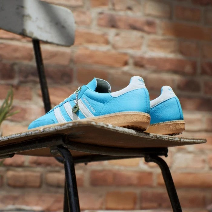 Adidas Samba OG Sporty & Rich Blue Rush Cream White Gum IE6975