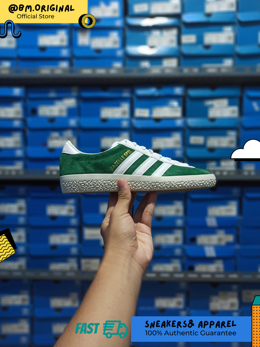 Adidas Gazelle SPZL Dark Green Cloud White Off White IF5787 – BM STORE ...