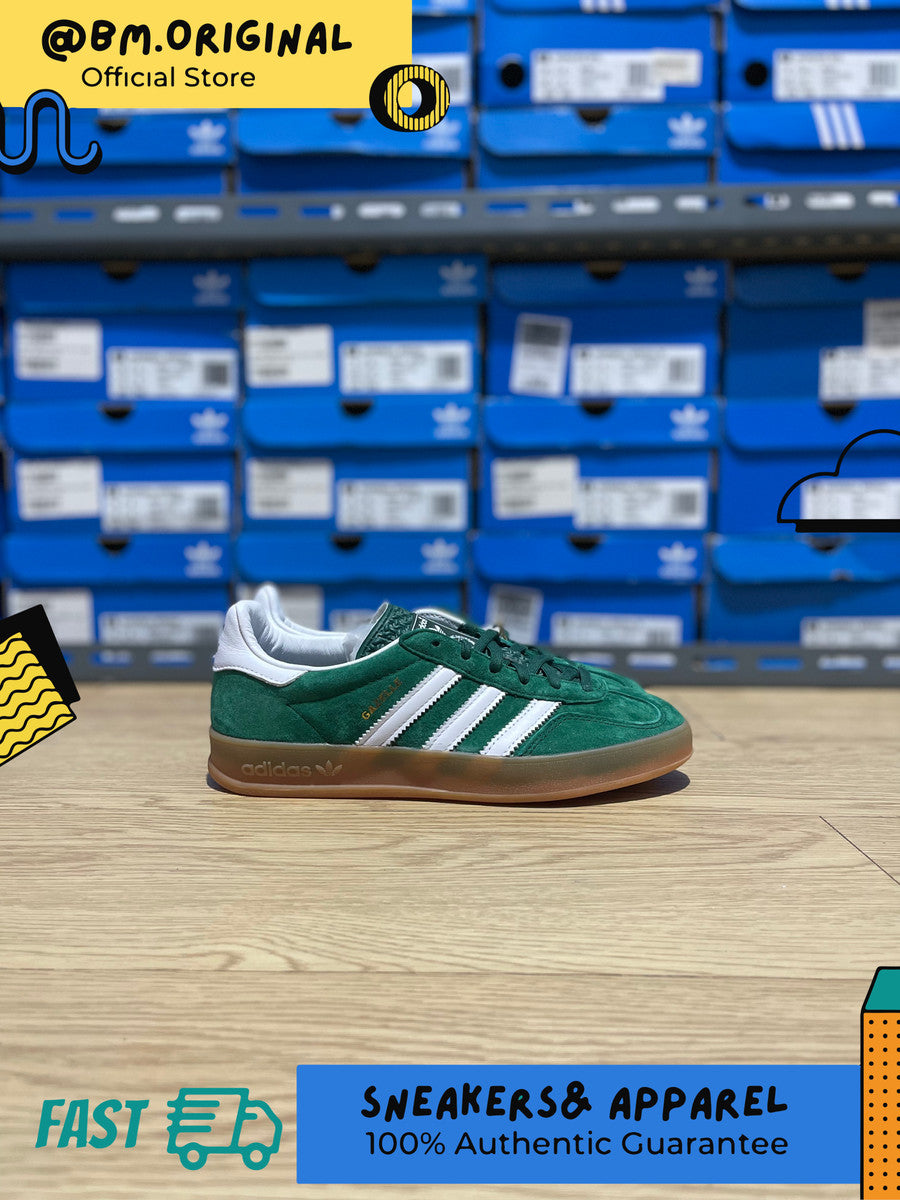 Adidas Gazelle Indoor Green Collegiate Green Cloud White Gum IG1596