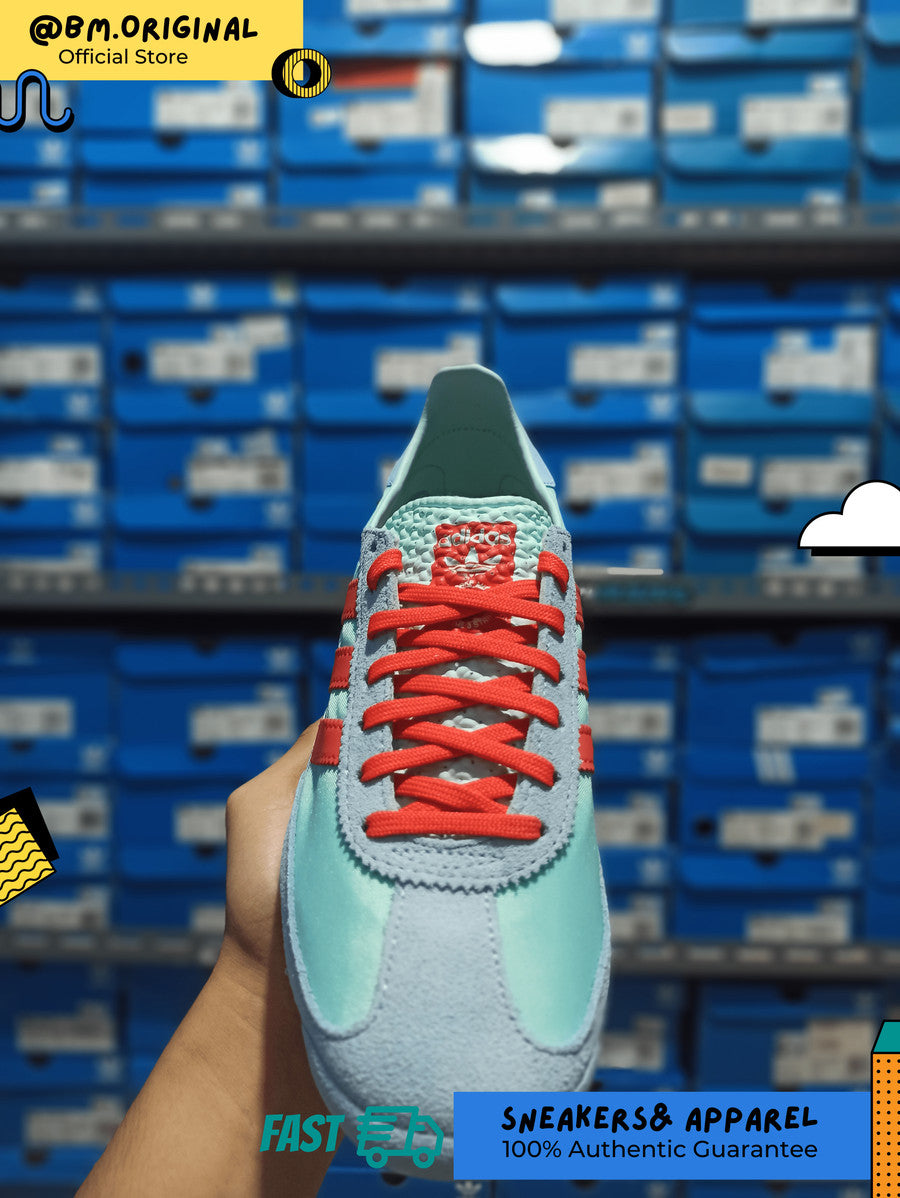 Adidas SL 72 OG Semi Flash Aqua Bright Red Clear Sky JH7397