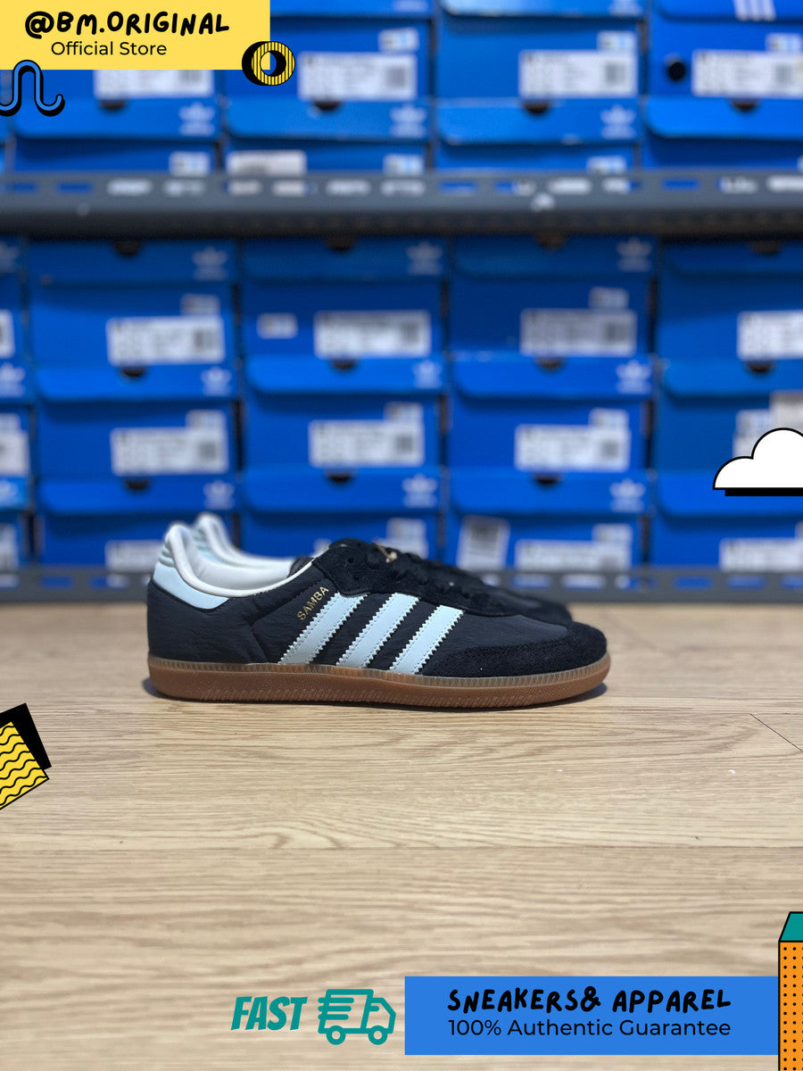 Adidas Samba OG Carbon Almost Blue Chalk White ID0493