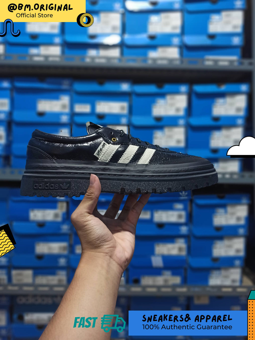 Adidas Samba LX Freizeit SFTM Song For The Mute Core Black Off White Core Black KI4761