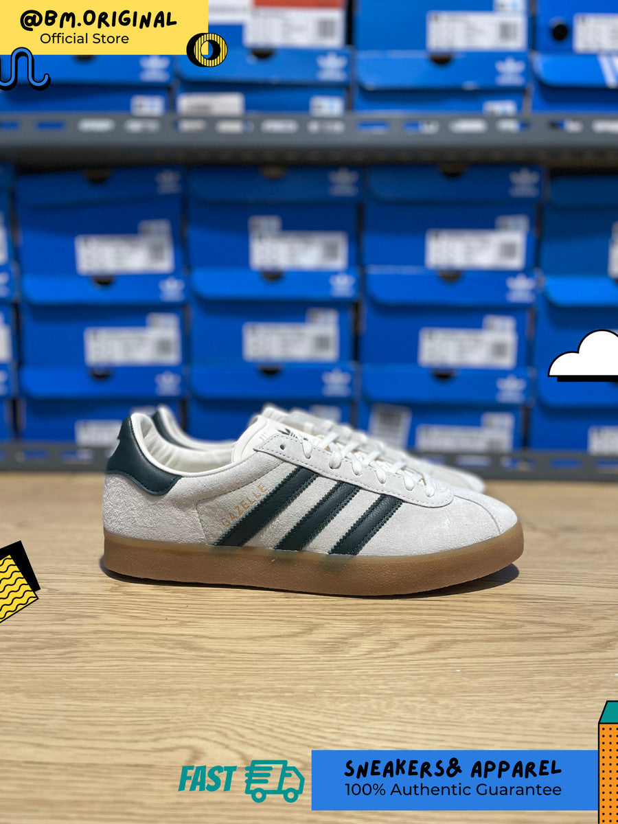 Adidas Gazelle 85 Off White Collegiate Green Gold Metallic