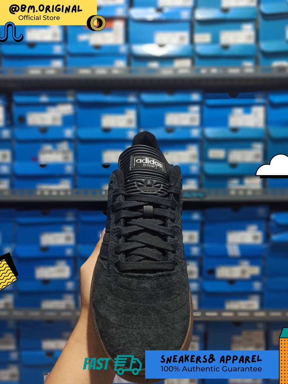 Adidas Busenitz Cordura Core Black Gum IG5252
