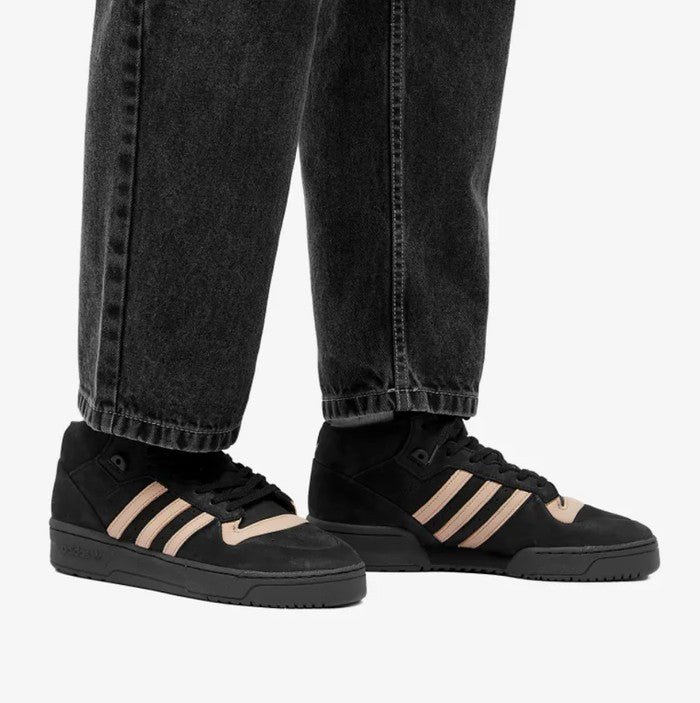 Adidas Rivalry Mid 001 Black Sesame White IE3075