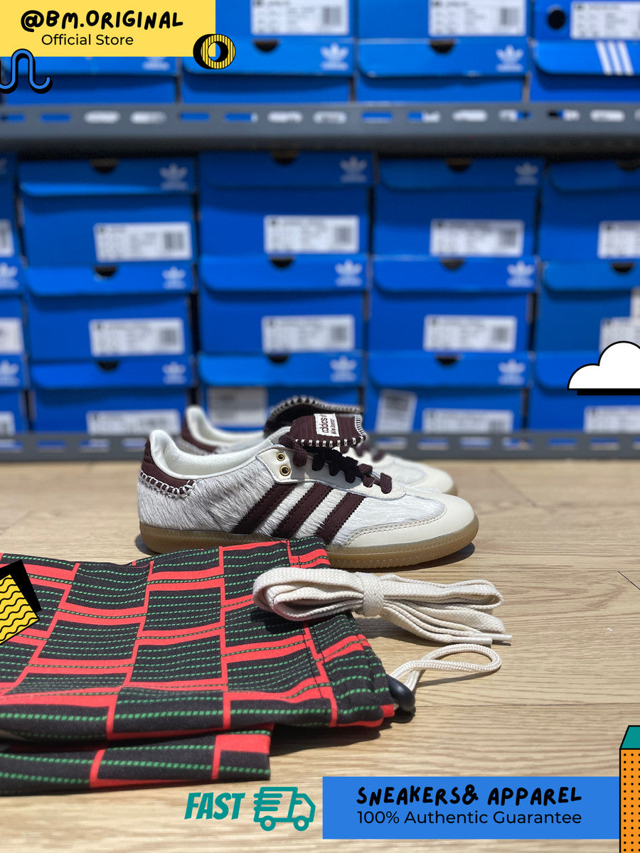 Adidas Wales Bonner Samba Pony Tonal Low Cream White Mystery IE0586