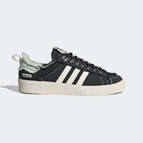 Adidas Campus 80s SFTM Core Black Cream Whitre Linen Green ID4791