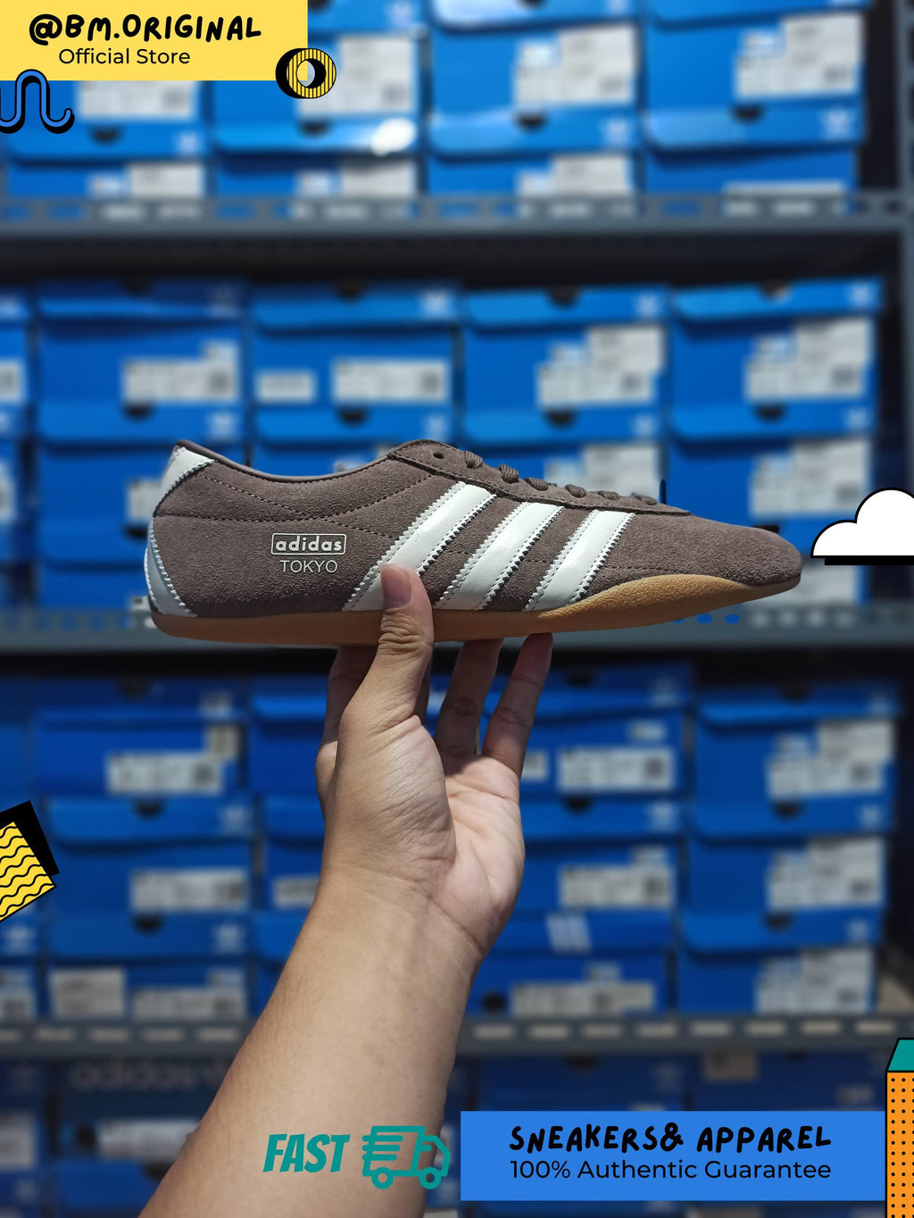 Adidas Tokyo Earth Strata Off White Gum KI3584