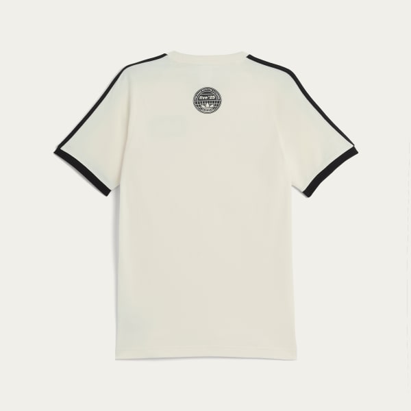 Adidas x Oasis Tour 3-Stripes T-shirt Cream White KT3446