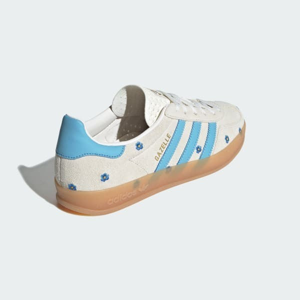Adidas Gazelle Indoor Cloud White Light Blue Gum IF4491