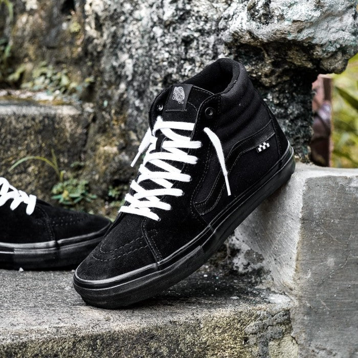 Vans Sk8 Hi Skate Black Black