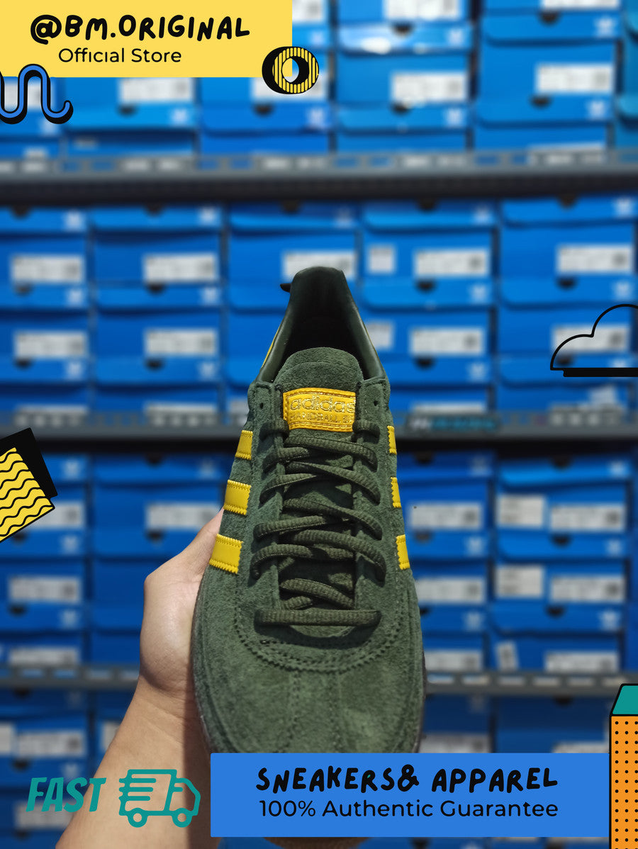 Adidas Spezial Handball Dark Green Yellow EF5748