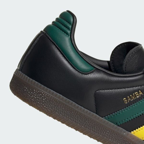 Adidas Samba OG Rasta Core Black Yellow Collegiate Green IH3119
