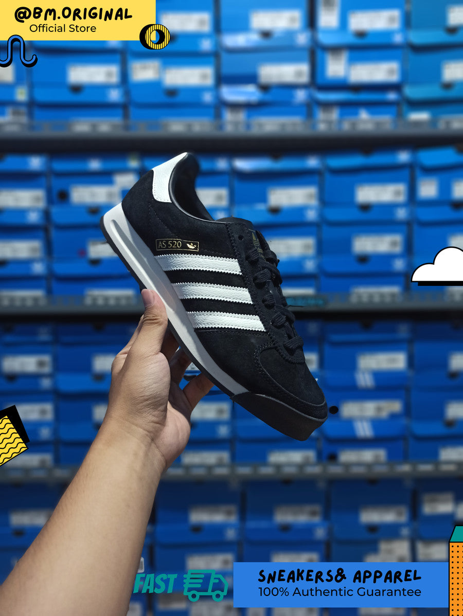 Adidas AS 520 Black White Gold Metallic IE5329