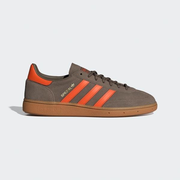 Adidas Spezial Handball Cargo Brown Orange Gold Metallic JR3846