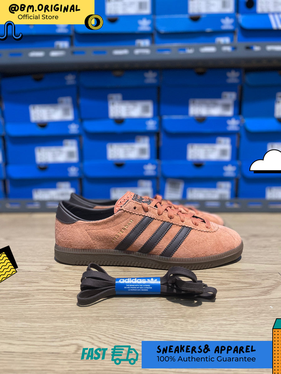Adidas Amsterdam City Series Orange Brown IE1418 BM STORE ORIGINAL FOOTWEAR