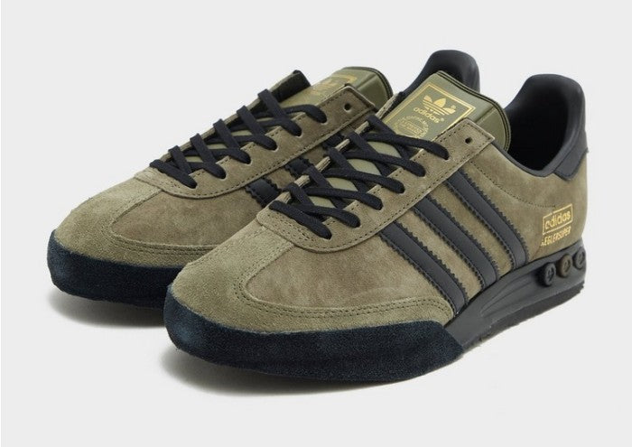 Adidas Kegler Super Olive Green Core Black Gold Metallic ID8834