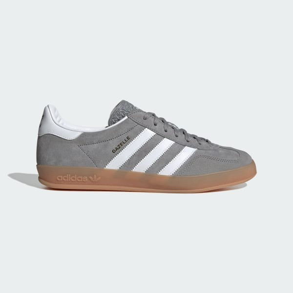Adidas Gazelle Indoor Grey Three Cloud White Gum ID0978