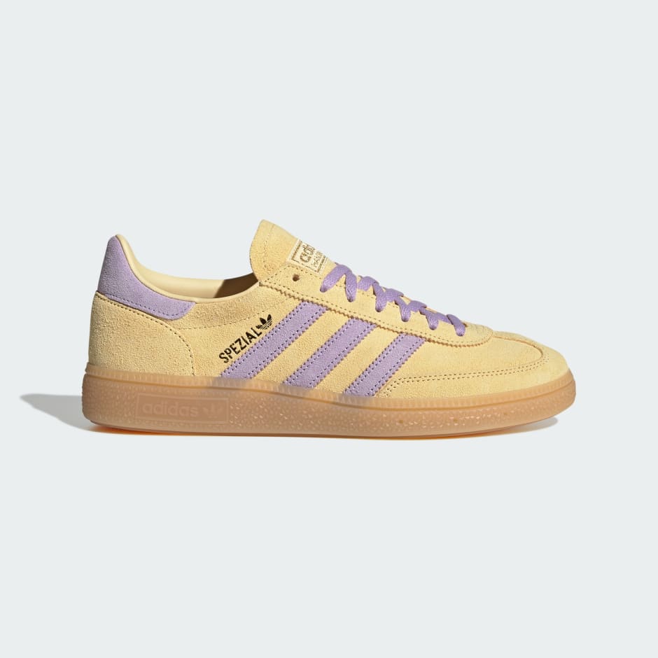 Adidas Spezial Handball Orange Tint Powder Plum Gum JR3617
