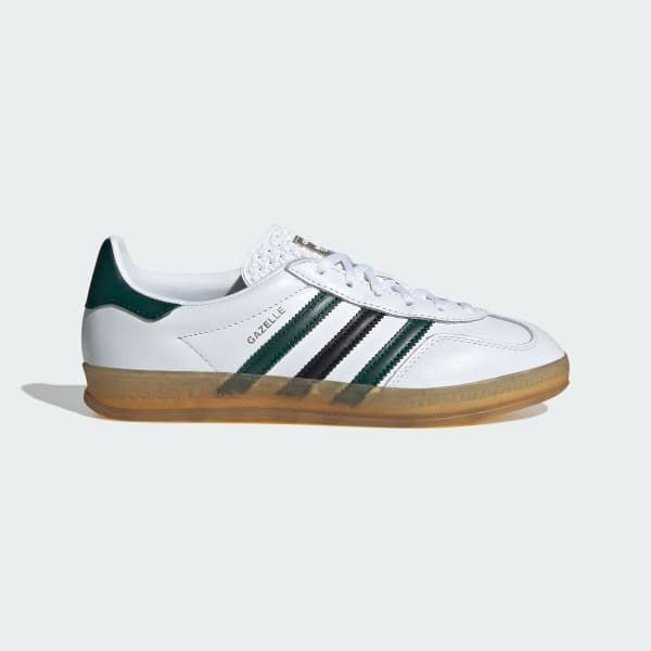 Adidas Gazelle Indoor Cloud White Collegiate Green Core Black IE2957