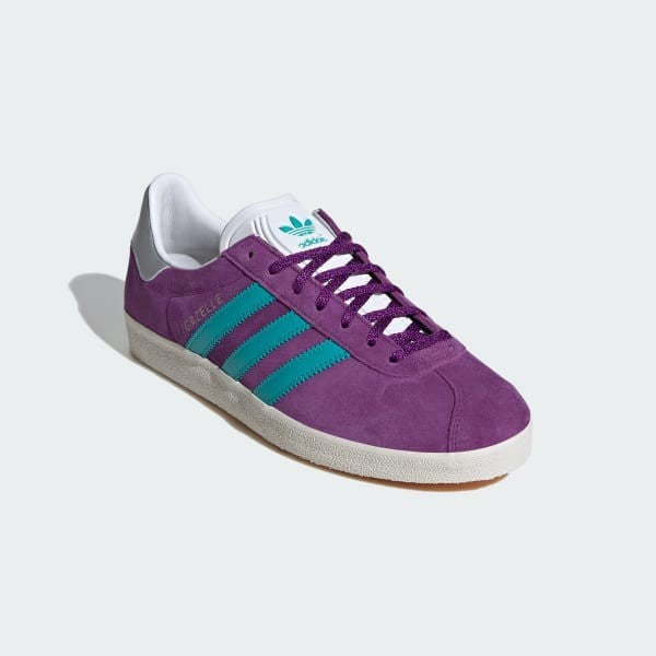 Adidas Gazelle 85 Low Glory Purple Hi Res Aqua Cloud White IF6232
