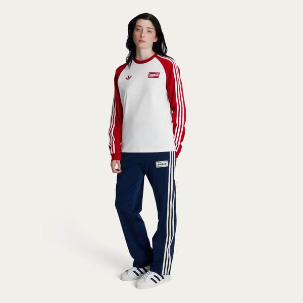 Adidas x Oasis Tour 3-Stripes Longsleeve Tee White KK9119