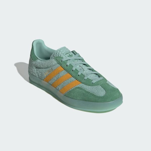 Adidas Gazelle Indoor Hazy Green Preloved Green Crew Yellow IG6783