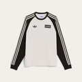 Adidas x Oasis Tour 3-Stripes Longsleeve Tee Cream White KK9120