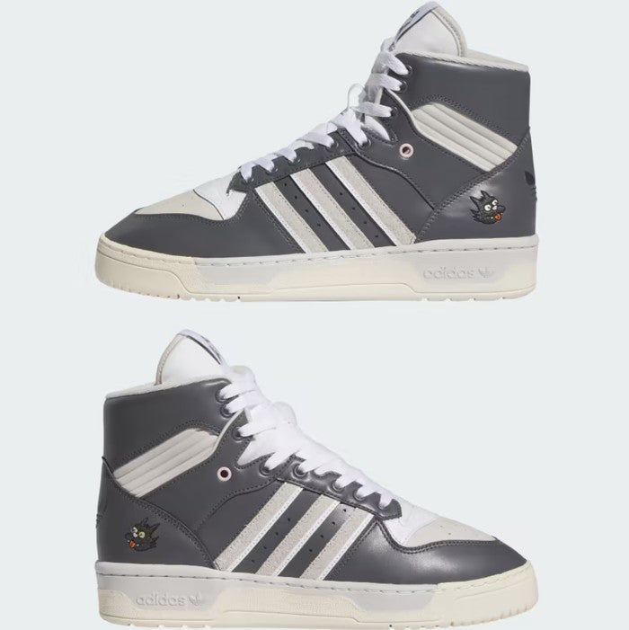 Adidas Rivalry High Scratch Grey Five Grey One Cream White IE7565
