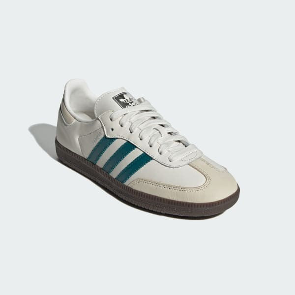 Adidas Samba OG Cloud White Legacy Teal Wonder White IG1963