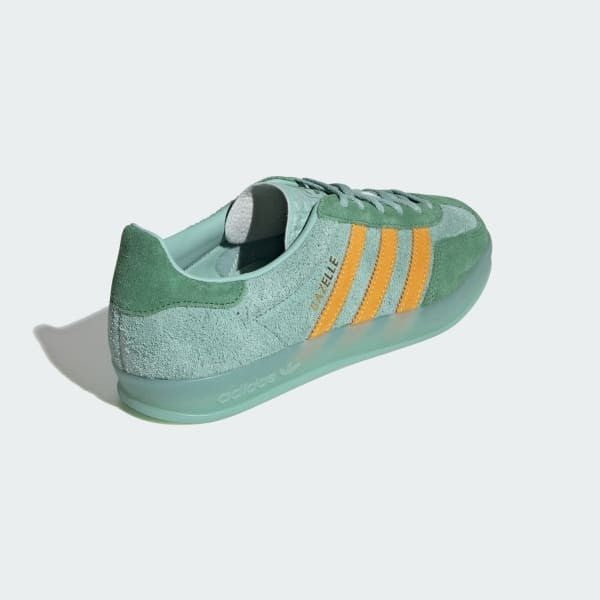 Adidas Gazelle Indoor Hazy Green Preloved Green Crew Yellow IG6783